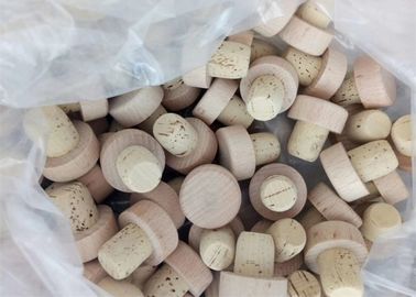 Προσαρμοσμένος μικρός ξύλινος τύπος μη χυσιμάτων του Κορκ φιαλιδίων για τα φιαλίδια μπουκαλιών γυαλιού