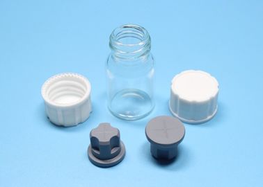 άσπρες PP πλαστικές κεφαλές κοχλίου 18mm που χρησιμοποιούνται για το περασμένο κλωστή μπουκάλι γυαλιού