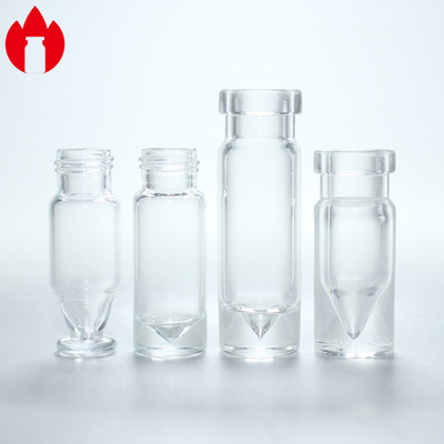 0.5mml 2ml V σχήμα κάτω συρρικνωμένο ή βιδωτό λαιμό ιατρικό μπουκάλι γυαλιού φιαλίδας
