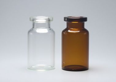 Εκχύσιμο βάζο μπουκαλιών γυαλιού μικροϋπολογιστών ασφαλίστρου φαρμακείων προτύπων του ISO 10ml