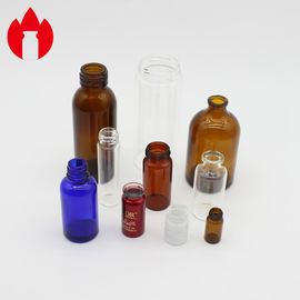 1ml-100ml φαρμακευτικά γυαλιού μπουκάλια γυαλιού φιαλιδίων καλλυντικά