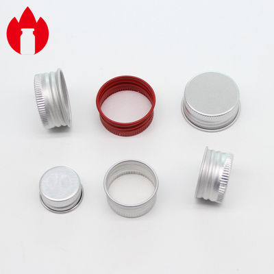 20mm 24mm 28mm μεταλλικά αλουμινίου καπάκια βίδα με PE συμπιεσμό