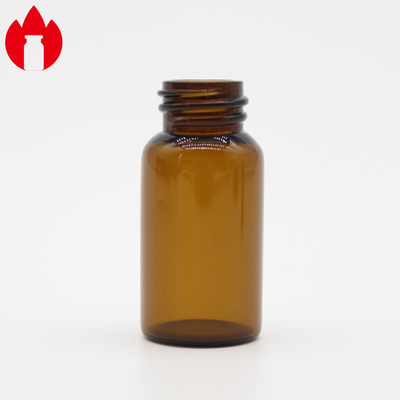 10ml καφετί εμπορευματοκιβώτιο φιαλιδίων μπουκαλιών γυαλιού Borosilicate λαιμών βιδών