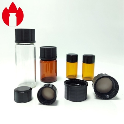13mm 18mm Μαύρο PP Τριχοειδής βίδες πλαστικών καπάκια