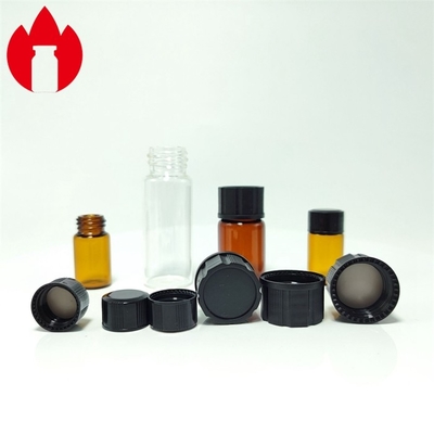 13mm 18mm Μαύρο PP Τριχοειδής βίδες πλαστικών καπάκια
