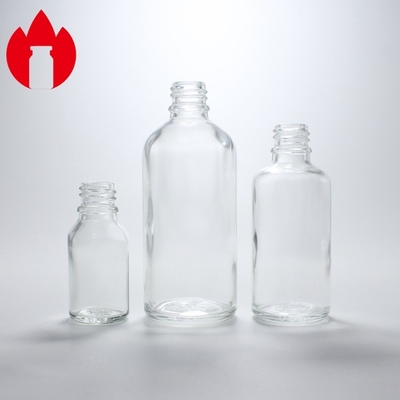 5 ml-100 ml κενό γυάλινο μπουκάλι καλλυντικών αιθέριας ύλης με καπάκι σταγονιδίου