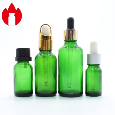 5 ml-100 ml κενό γυάλινο μπουκάλι καλλυντικών αιθέριας ύλης με καπάκι σταγονιδίου