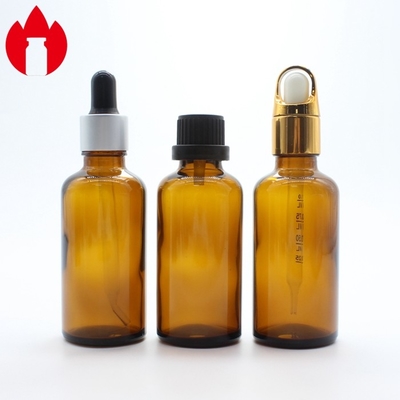 5 ml-100 ml κενό γυάλινο μπουκάλι καλλυντικών αιθέριας ύλης με καπάκι σταγονιδίου