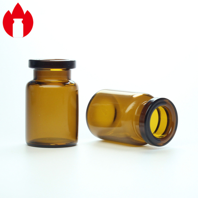 Φαρμακευτικά 5ml καθαρίζουν ή ηλέκτρινα μίνι Lyophilization φιαλίδια γυαλιού με την ΚΑΠ