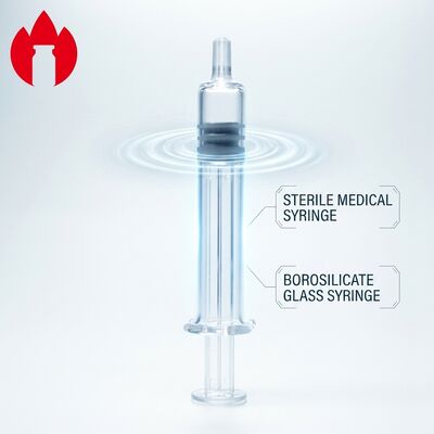 5.0 Neutral Borosilicate Glass Prefilled Syringes 2.25ml Capacity For Medical