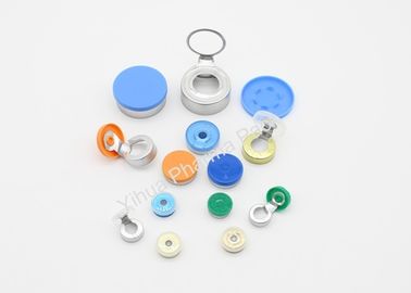 Καπάκια φιαλίδων 13mm 20mm 32mm Φαρμακευτικό αλουμίνιο πλαστικό Flip Off Καπάκι φιαλίδων