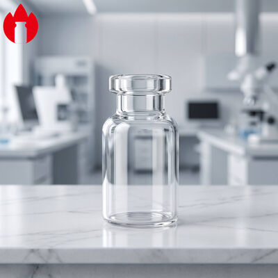 2ml Clear Medicine Crimp Top Glass Vial