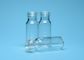 1.5ml διαφανές χρωματογραφικό μπουκάλι γυαλιού βιδών τοπ με τα πλαστικά καλύμματα