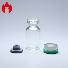 2ml διαφανές κενό χαμηλό φιαλίδιο γυαλιού Borosilicate σωληνοειδές μικρό