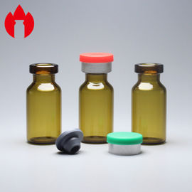 3ml ηλέκτρινο μίνι φιαλίδιο σωλήνων γυαλιού με το κτύπημα από την ΚΑΠ