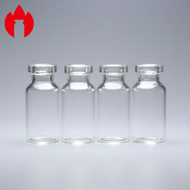3ml διαφανές φιαλίδιο γυαλιού Borosilicate ιατρικής μικρό