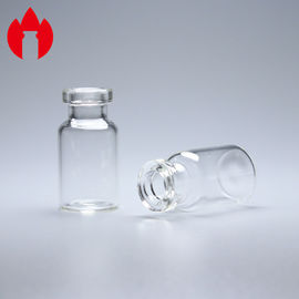 Διαφανές ή καφετί υλικό γυαλιού Borosilicate ικανότητας φιαλιδίων 2ml σωλήνων γυαλιού