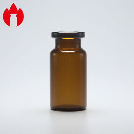 8ml ηλέκτρινο μικροσκοπικό εμπορευματοκιβώτιο φιαλιδίων μπουκαλιών γυαλιού ασβέστη σόδας ιατρικής ασφαλίστρου