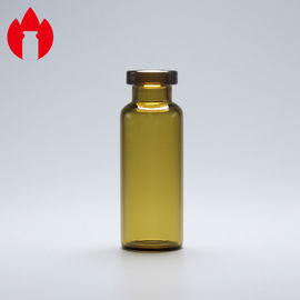 4ml καφετιά Crimp λαιμών συσκευασία φιαλιδίων γυαλιού Borosilicate φαρμακείων χαμηλή