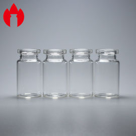 Προσαρμοσμένα φιαλίδια σωλήνων γυαλιού 5ml διαφανή ιατρικά Borosilicate