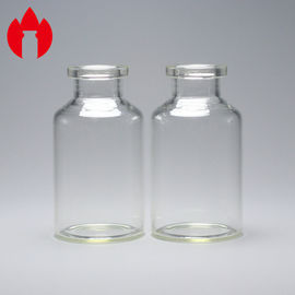 20ml καθαρίστε ή ιατρικά και καλλυντικά φιαλίδια μπουκαλιών σωλήνων γυαλιού καφέ