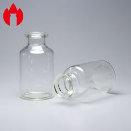 Του ISO προτύπων 20ml διαφανές φιαλίδιο σωλήνων γυαλιού εγχύσεων ιατρικό