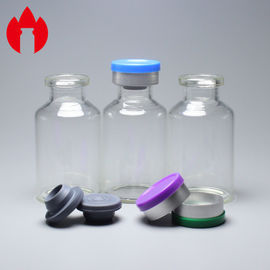 Διαφανές χρώμα ικανότητας φιαλιδίων 2ml 6ml 10ml 20ml σωλήνων γυαλιού Borosilicate