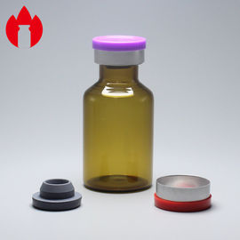 20ml καθαρίστε ή ιατρικά και καλλυντικά φιαλίδια μπουκαλιών σωλήνων γυαλιού καφέ
