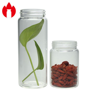 3.3 υψηλό Borosilicate ανθεκτικό στη θερμότητα γυαλιού φιαλίδιο στοματικών βιδών μπουκαλιών μεγάλο
