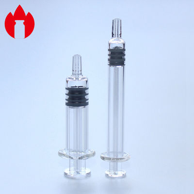 Κοσμητική σύριγγα Luer Lock, 1 ml προγεμισμένη σύριγγα 5,0 ουδέτερο βροσιλικωμένο υλικό γυαλιού