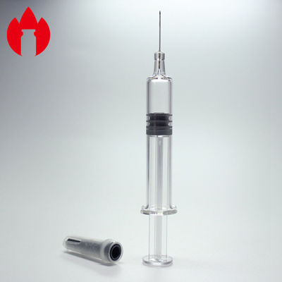 5.0 ουδέτερη ικανότητα συρίγγων 2.25ml Borosilicate γεμισμένη εκ των προτέρων γυαλί για ιατρικό