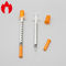 Ιατρικό προϊόν μίας χρήσης συρίγγων 1ml ινσουλίνης εγχύσεων PP πλαστικό