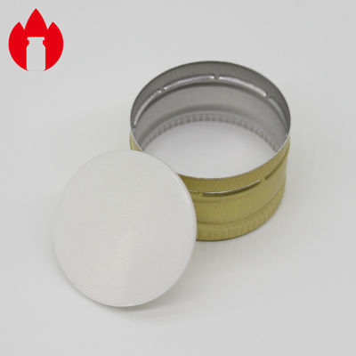 20mm 22mm 25mm 28mm Αλουμινίου Pilfer Proof Καπάκια για βίδα μπουκάλι