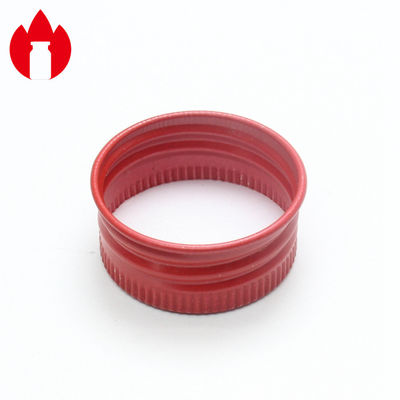 20mm 24mm 28mm μεταλλικά αλουμινίου καπάκια βίδα με PE συμπιεσμό