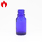 10ml Threaded Blue Essential Oil Glass Bottle With Dropper Cap