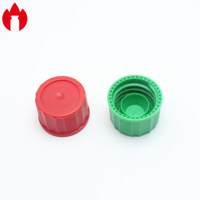 Υψηλό προσαρμοσμένο χρώμα κεφαλών κοχλίου σφράγισης PP πλαστικό για τα φιαλίδια βιδών