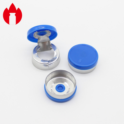 13mm 20mm 32mm Φαρμακευτική Crimp Top Αλουμίνιο πλαστικό Tear Off Cap