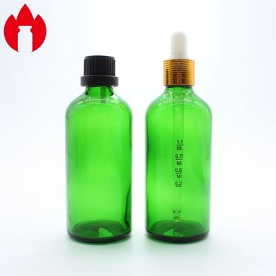 50 ml πράσινο καλλυντικό αιθέριο έλαιο γυάλινο φιαλίδιο