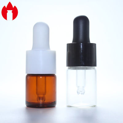5ml Clear or Amber Borosilicate Glass Vial with 18mm Threaded Neck for Packaging
