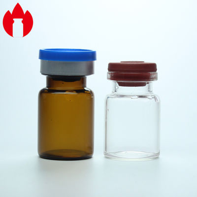 Φαρμακευτικά 5ml καθαρίζουν ή ηλέκτρινα μίνι Lyophilization φιαλίδια γυαλιού με την ΚΑΠ