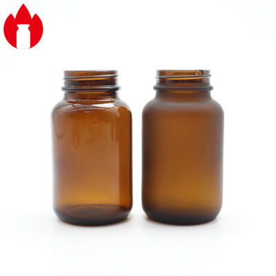 Κίτρινο γυάλινο μπουκάλι σόδα-λίμε για δισκία ή χάπι